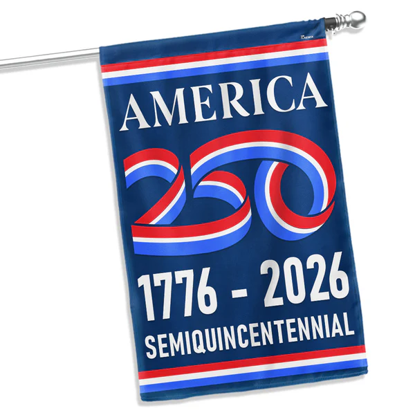 America 250 Flag — 250th Anniversary Patriotic Garden Flag