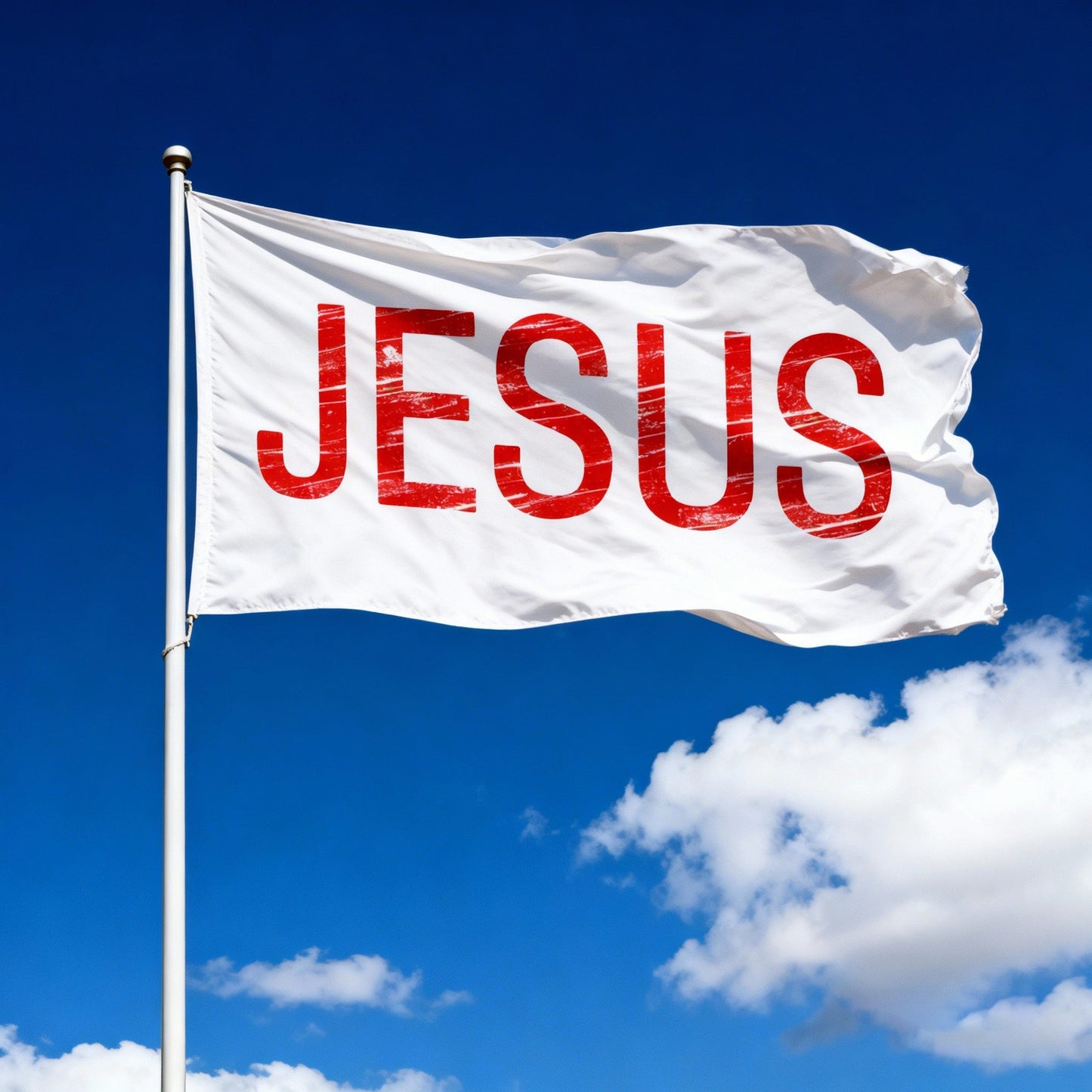 JESUS Yard Flag Bundle – 4-Piece Christian Lawn Decor Set