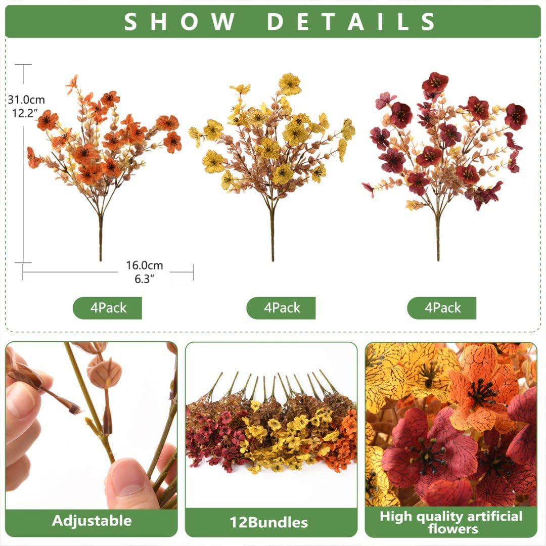 UV-Resistant Artificial Floral Porch Decor — Colorful Outdoor Arrangement