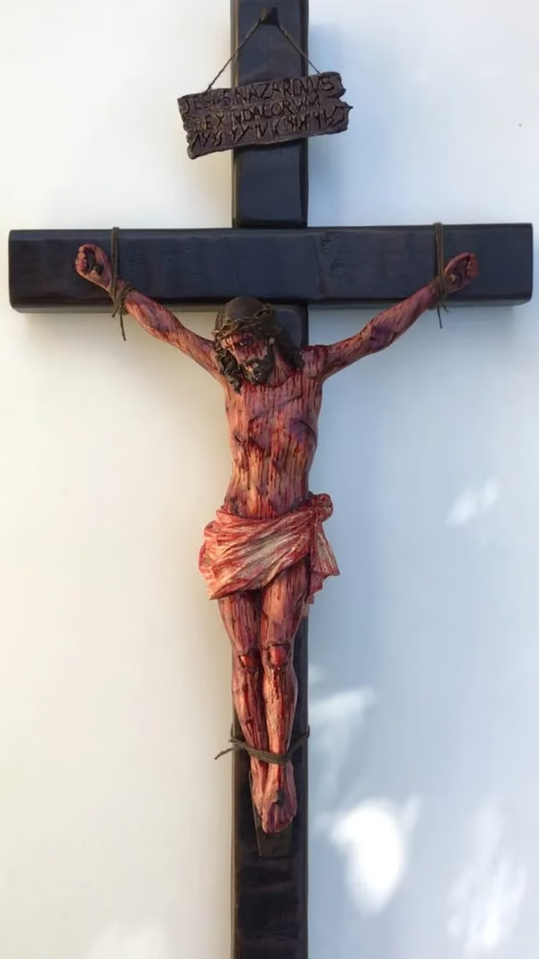 JESUS Yard Flag Bundle – 4-Piece Christian Lawn Decor Set