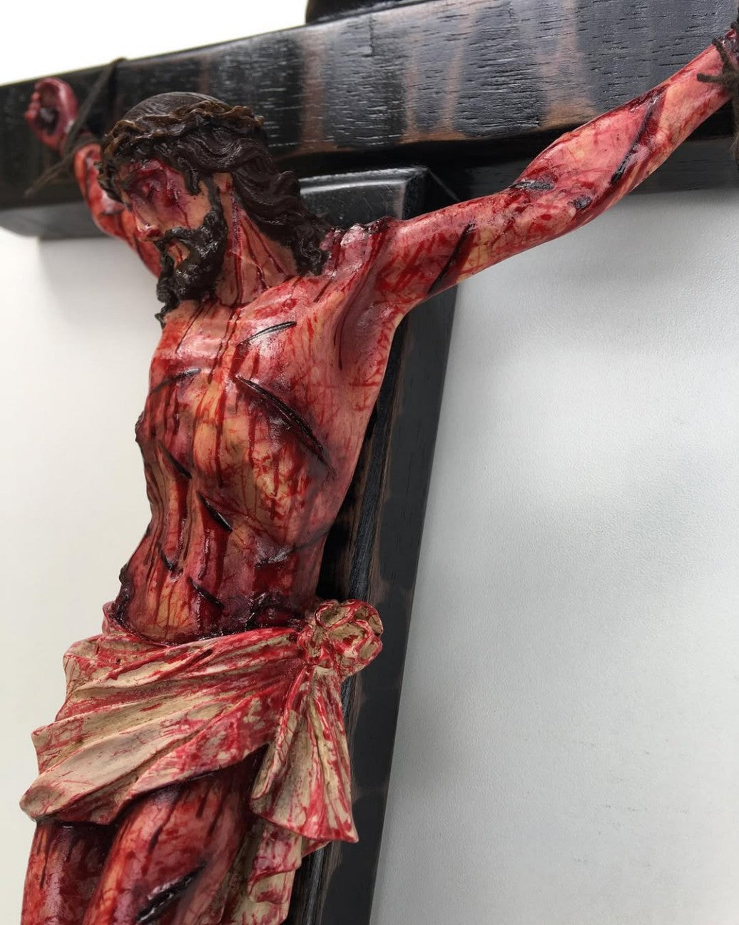Realistic Crucifix Wall Decor — Catholic Devotional Art