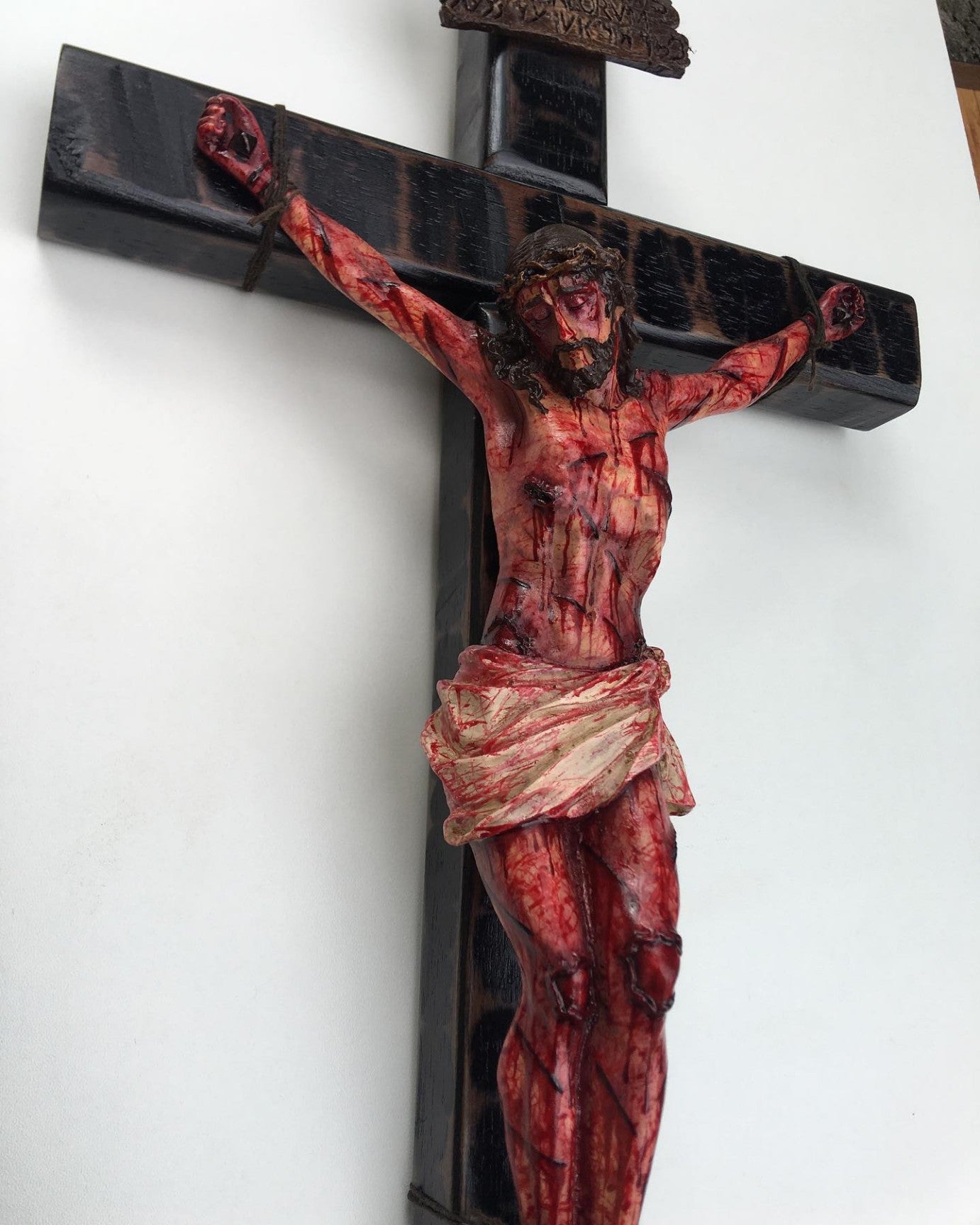 Realistic Crucifix Wall Decor — Catholic Devotional Art