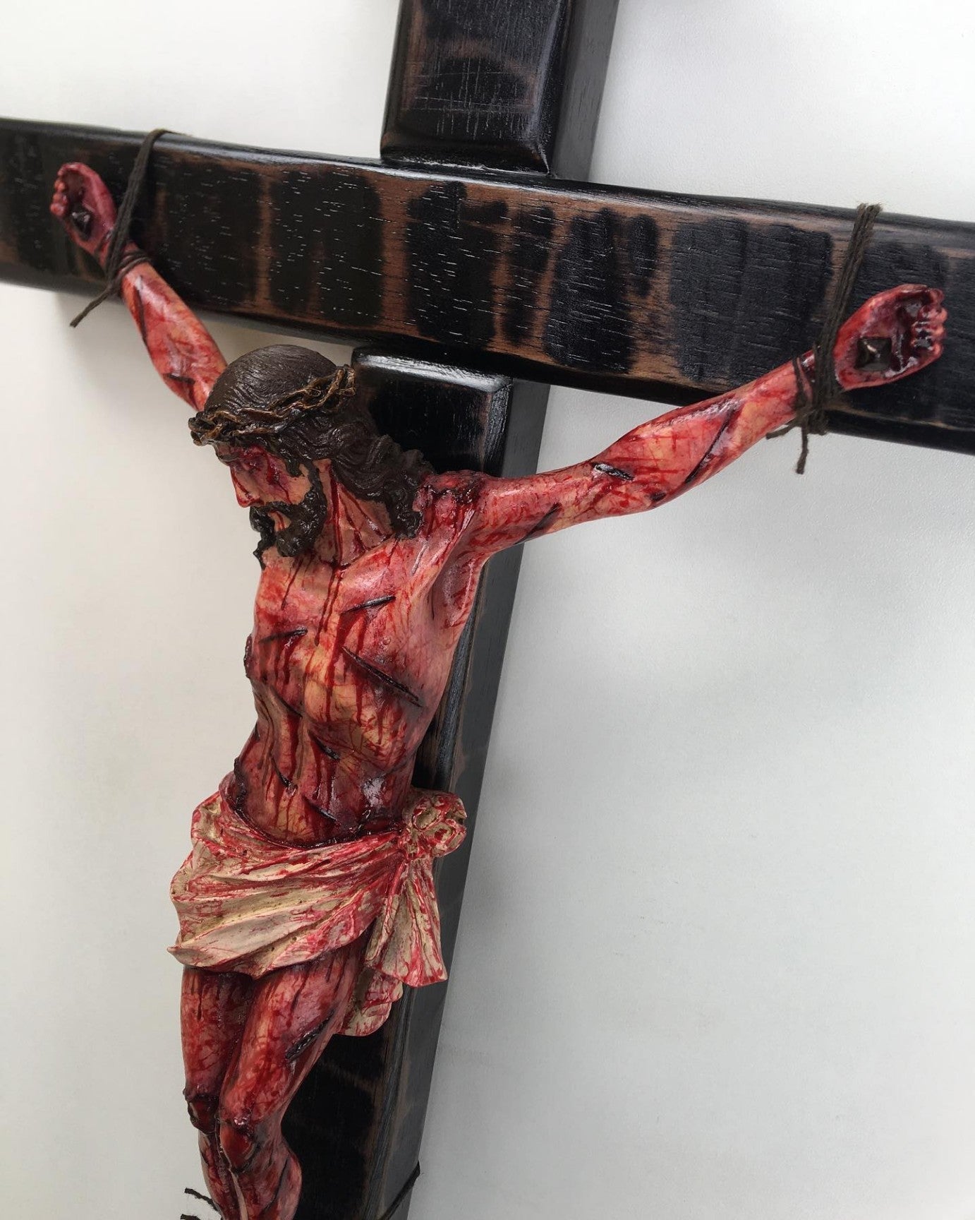 Realistic Crucifix Wall Decor — Catholic Devotional Art