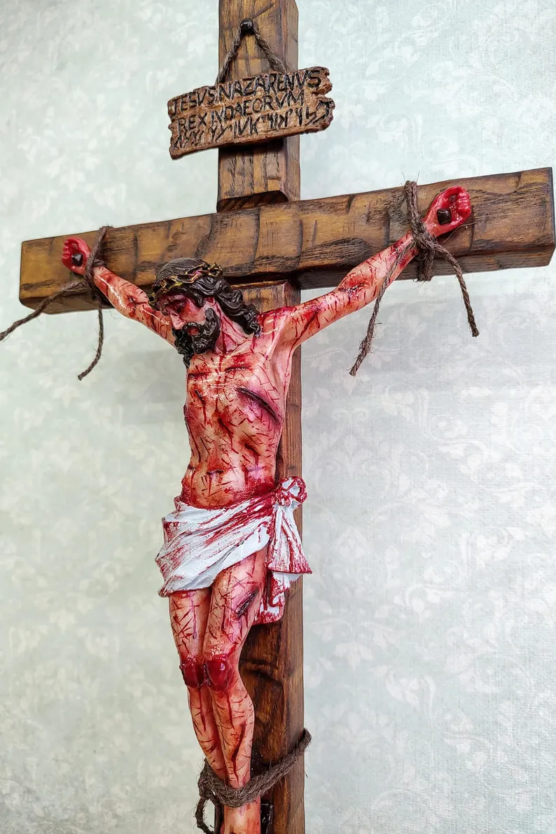 Calvary Crucifix – Christian Home or Prayer Space Decor
