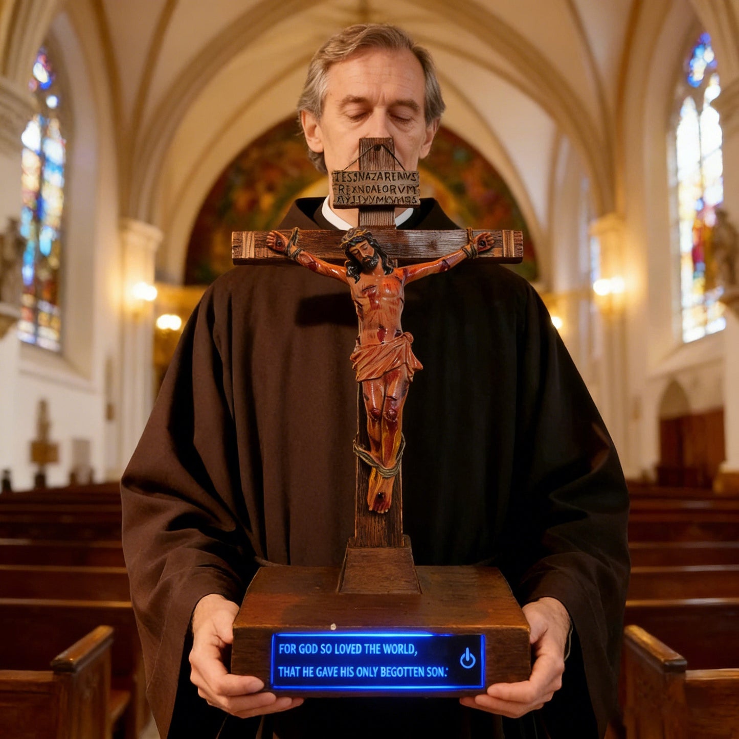 Realistic Crucifix for Catholic Home or Prayer Space