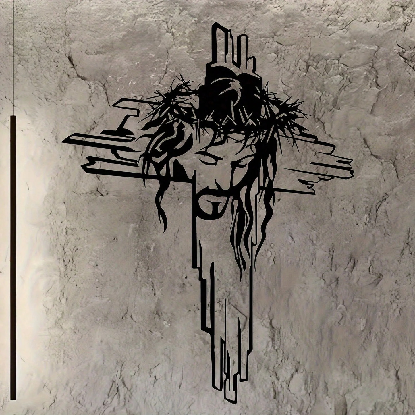 Crown of Thorns Wall Cross – Christian Devotional Decor
