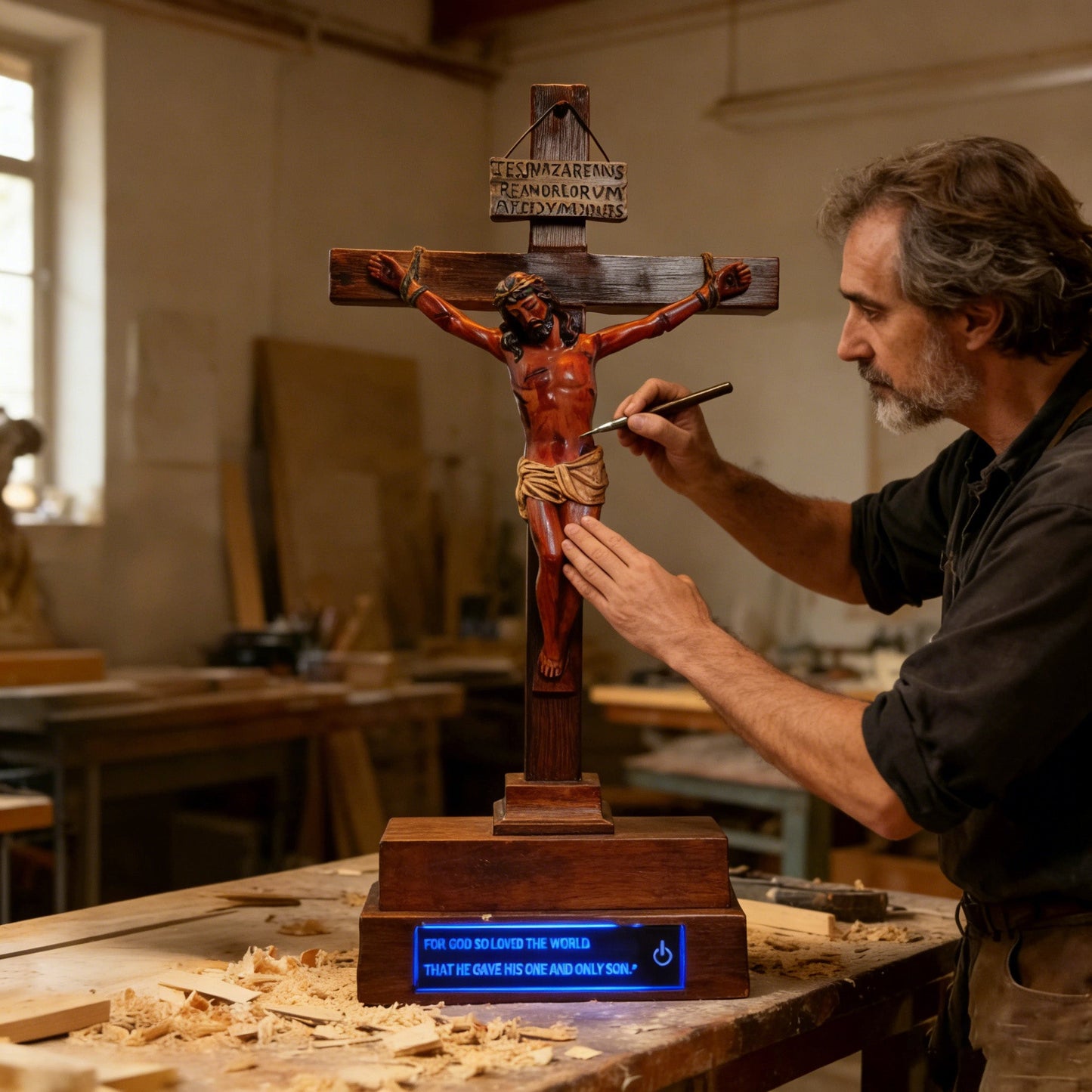 Realistic Crucifix for Catholic Home or Prayer Space