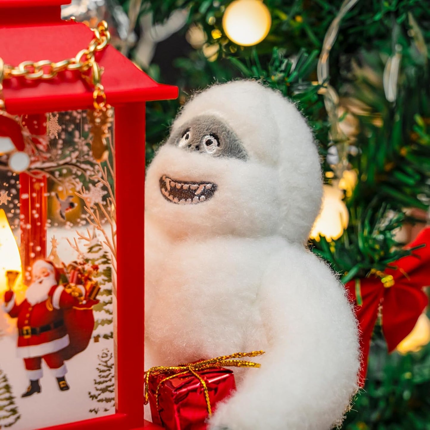 Handmade Felt Snow Monster Ornament – Christmas Tree Topper