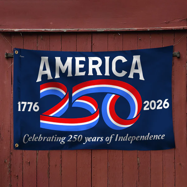 America 250 Flag — 250th Anniversary Patriotic Garden Flag