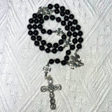 Black Obsidian Rosary Kit