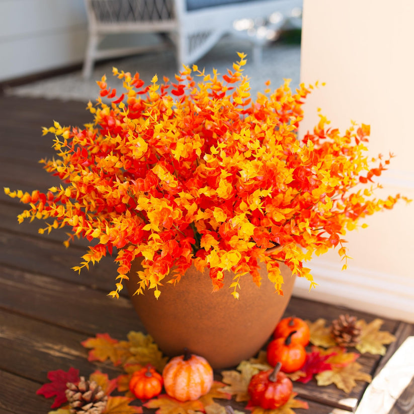 UV-Resistant Artificial Daisy Arrangement for Patio & Porch