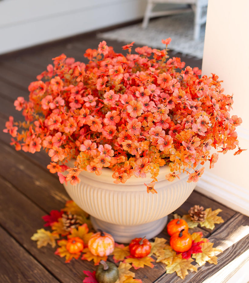 UV-Resistant Artificial Daisy Arrangement for Patio & Porch